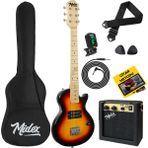 Midex CEG-34SB Amfili Full 1/2 34 İnç Elektro Gitar Seti Sunburs - Sunburst