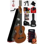 Midex CG-36BRW Kaliteli 36" 3/4 Juniur Çocuk Gitarı 8-12 Yaş Arası Çanta Askı Capo Nota Sticker Pena Metod
