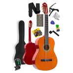 Midex Cg-36Or-Pak Kaliteli 36 İnç 3/4 Junior Çocuk Gitarı 8-12 Yaş Arası (Çanta Tuner Askı Pena Metod)