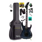 Midex Crade Blue Rosewood Klavye Super Strat Kasa Hh Yüksek Kaliteli Elektro Gitar