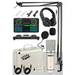 Midex CX1 Effective Set Efektli Ses Kartı-Mikrofon-Kulaklık ve Stand Kayıt Canlı Yayın Seti