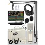 Midex CX1 Platinium Set Efektli Ses Kartı Mikrofon Stand Kayıt Canlı Yayın Seti