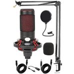 Midex CXN-30 Condenser Mikrofon Stand Pop Filtre Seti