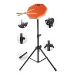 Midex Dd-1080-pak Bateri Davul Çalışma Pedi Seti 8" Drum Practice Pad