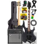 Midex Force-AMP50 Üst Seviye 50 W H-H Profesyonel Full Set Aksesuarlı Amfili Elektro Gitar