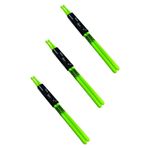 Midex GFK-801LGR-3X 5A Bateri Baget Kırılmaz Polyemid Açık Yeşil Renk Davul Bageti 5A Drumsticks 6 Adet (3 Çift)