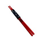 Midex GFK-801RD 5A Bateri Baget Kırılmaz Polyemid Kırmızı Renk Davul Bageti 5A Drumsticks