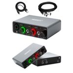 Midex Glx-700Gr Xlr Üst Segment Usb Stüdyo Ses Kartı 2 Giriş 2 Çıkış 24Bit/192Khz