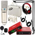 Midex GLX-700RD Ses Kartı + CX1 Stüdyo Mikrofon Stüdyo Ekipman Seti