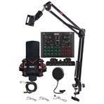 Midex Gmx-1 Record Set Condenser Mikrofon Ses Kartı Canlı Yayın Paketi