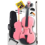Midex HGA34PİNK-TYS Pembe 3/4 Çocuk Kemanı Full Set
