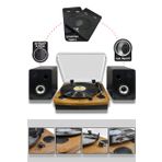 Midex Mtx-256S SET Nostaljik Pikap Plak Çalar ve Hoparlör Ses Sistemi Seti (Bluetooth USB)