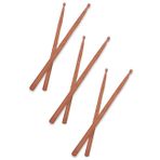 Midex OAK-110-5A-3X Ahşap Meşe Ağacı Bateri Baget Davul Bageti 5A Drumsticks (3 Çift)