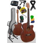 Midex Phx-188St 4 4 Gerçek Ağaç Ekolayzerli Elektro Akustik Gitar