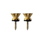 Midex Pm1-2x Gold Metal Kaliteli Gitar Askı Pimi Omuz Askısı Takmak İçin Vida Pim 2 Adet