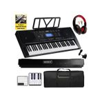Midex PS-4500K Tuş Hassasiyetli 61 Tuşlu Org Dijital Lcd Ekran Usb Mp3 Kulaklık Çanta Notalık Öğrenme Metodu