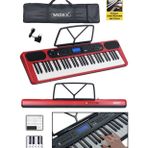Midex PS-5200RD Pro Org 61 LED Işıklı Tuş Hassasiyetli Bluetooth Midi