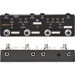 Midex QuadraFX SL-918 Analog Gitar Efekt Pedalı (Reverb, FX Loop, Overdrive ve Distortion) - Siyah