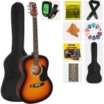 Midex RG-530SB Kaliteli Gün Batımı 40 İnç Akustik Gitar Seti 4/4 Yetişkin - Sunburst