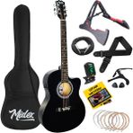 Midex RG-560BK Pack Siyah Elektro Akustik Gitar Full Set Ekolayzerli 40 İnç 4/4 Yetişkin