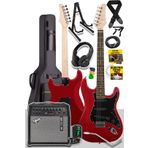 Midex RPH-30RD Profesyonel Elektro Gitar + Müzik Seti