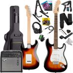 Midex RPH-30SB-50AMP Gül Klavye Sss 50W Amfili Elektro Gitar Seti - Kahverengi