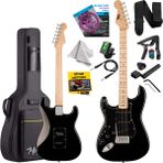 Midex RPH-31BK Solak Elektro Gitar Seti Maple Klavye Strat Kasa Sss Manyetik - Siyah