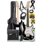 Midex RPH30WBS-AMP Elektro Gitar + 25 W Şarjlı Amfi + Gigbag Kulaklık