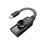 Midex SG-135 Harici Usb Ses Kartı Gaming Pubg Lol Oyun 7.1 Ses Kartı Stüdyo ve Çok Amaçlı