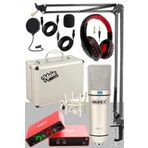 Midex Stüdyo Kayıt Seti - GLX-700 Ses Kartı + CX1-C Mikrofon + Kulaklık