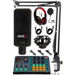 Midex Talent Paket-2 MX-2020 Mikrofon VS13 Ses Kartı Stüdyo Kayıt Canlı Yayın Seti