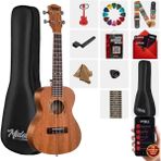 Midex TN-26M Tenör Ukulele 26" Maun Ahşap Özellikleri ile Set İçeriğiyle Geliyor