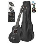 Midex UKX-901 BK Siyah Metod Kılıf Pena Soprano Ukulele