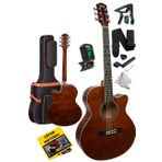 Midex XC-200BRW Kaliteli Akustik Gitar Seti 40 İnç 4/4 Yetişkin Full Set