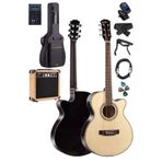 Midex XC-300XNT-AMP Profesyonel AMFİLİ Elektro Akustik Gitar