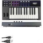 Midi-25 Pro Midi Klavye 25 Tuşlu Midi Keyboard 8 Pad