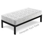 Midilife Bianco Jakarlı Ortopedik Yaylı 90x140 cm Yatak