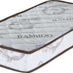 Midilife Pooly 70x110 Bambu Desenli Soft Ortopedik Yaylı Yatak 70*110 Yaylı Bebek Yatağı