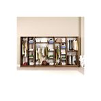 Midoser Kardelen Serisi Atlantik Çam 9 Kapaklı 14 Raflı 340 cm Elbise Dolabı