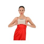 MidStore 2026 Özel Seri Nude Ten Rengi Şık Saten Abiye Çanta Zarif El Çantası Clutch Düğün Nişan Aksesuar
