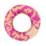 MiDube Ses çanağı, yastık tutucu, yastık, halka, ses çanağı yastığı, Nepal, Tibet, meditasyon, ses çanağı, ses kasesi, profesyonel enstrüman severler için, 12 cm, rastgele renk
