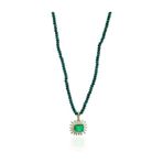 Midyat Nurtaş 201023065 Paraiba Taşlı 925 Ayar Aşk Gümüş Kolye