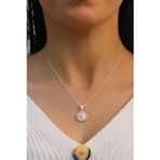 Midyat Nurtaş Gümüş Kadın Bereket Model Elişçiliği Telkari Gümüş Kolye Mng201013846
