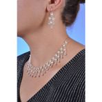 Midyat Nurtaş Gümüş Kadın İki Sıralı Kişniş Model Telkari Gümüş İkili Set Mng201354104