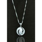 Midyat Nurtaş Gümüş Kadın Ying Yang Model Elişçiliği Telkari Gümüş Kolye MNG201013863