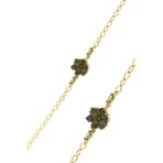 Midyat Nurtaş Gümüş Zeberced Taşlı Gold Kaplama 925 Ayar Gümüş Kadın Bileklik 201023073