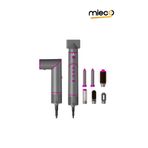 Mieco Aria 8 in 1 Uyumlu Saç Kurutma ve Şekillendirme Seti - Pink