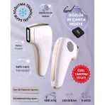 Mieco Sapphire Soğutma Özellikli Ipl Lazer Epilasyon Aleti (Safir Cam) - Mor + Gözlük Ve Çanta Hediyeli