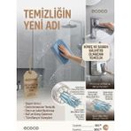 Miecoco Mikrofiber Temizlik Bezi Cam,araba,mutfak,banyo,yüzey Çok Amaçlı 40*60 cm 3'lü Bez Seti