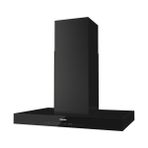 Miele DA 6698 D Puristic Version Siyah Ada Tipi Davlumbaz